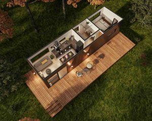 Tiny home 3D Plant Model