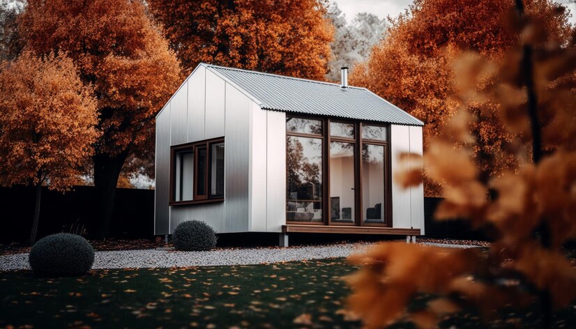 Modern House Autumn Park